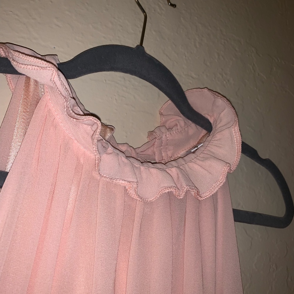 Round collar dress 💕